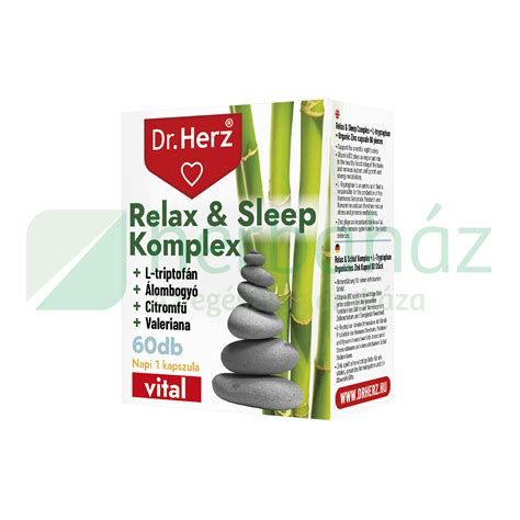 Dr Herz Relax Sleep Komplex Kapszula Db Herbah Z