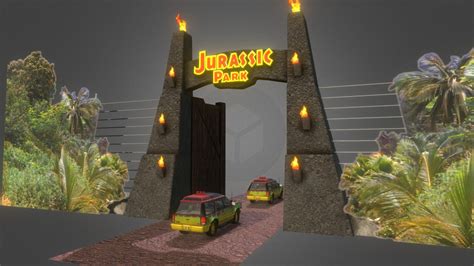 Jurassic Park Gate Logo