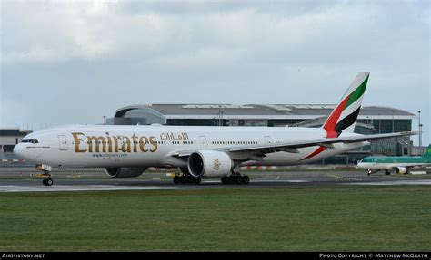 Aircraft Photo Of A Ego Boeing H Er Emirates Airhistory