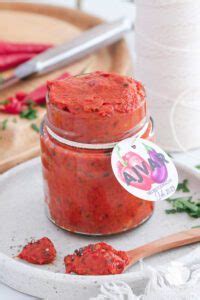 Ajvar Kroatische Paprikapaste Selbstgemacht Der Foodblog