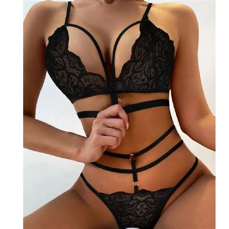 Sexy Floral Lace Lingerie Set Eros KE Lingerie