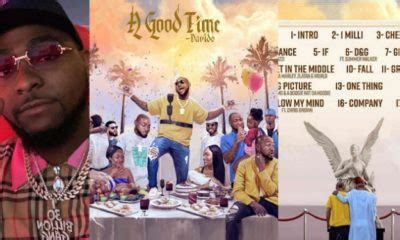 Davido’s 'A Good Time' Hits No.1 On US Pop Itunes Chart