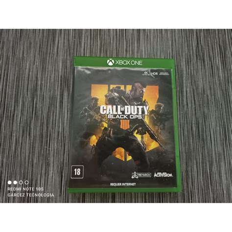 Xbox One Call Of Duty Black Ops 4 Original Mídia Física Shopee Brasil