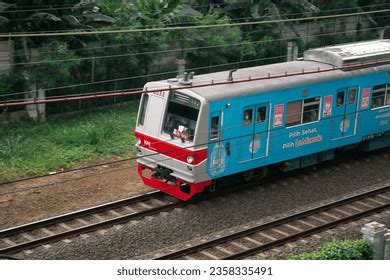 Kereta Api Indonesia Kereta Listrik Electric Stock Photo 2358335491 | Shutterstock