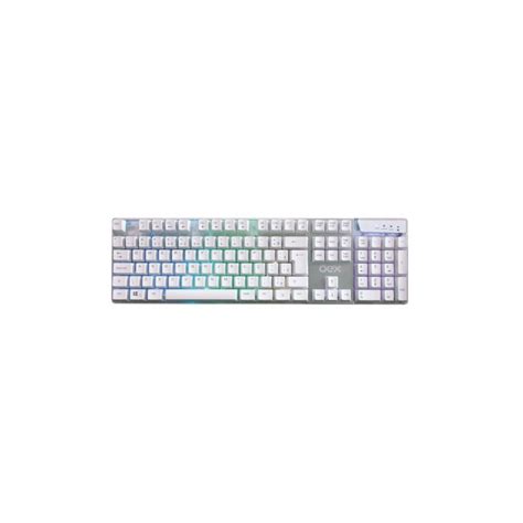 Teclado Prismatic Branco Tc Usb Led Gamer Oex Teclados E