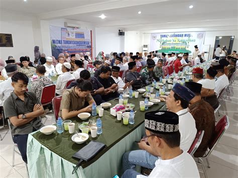 Warga Aceh Di Jakarta Bukber Di Wisma TIM Himpun Zakat Infaq Rp1 1 Miliar