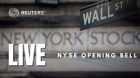 Live Nyse Opening Bell Rings To Begin The Day S Trading Youtube