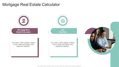 Mortgage Real Estate Calculator Powerpoint Presentation And Slides Ppt