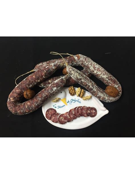 Saucisse S Che Au Magret De Canard Et Aux Noix Du P Rigord