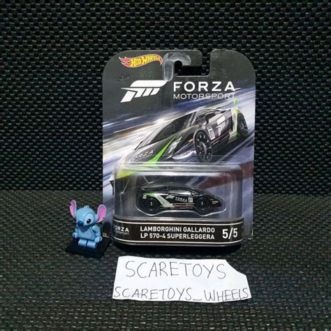 Jual Hot Wheels Lamborghini Gallardo LP 570 4 5704 Superleggera Forza Motorsport Shopee Indonesia