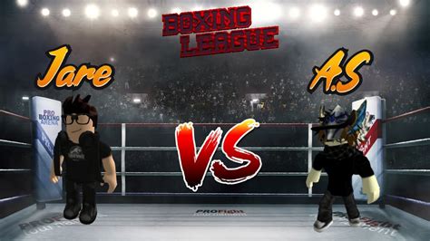 Andrexo Silver VS Jare Boxing League Roblox YouTube