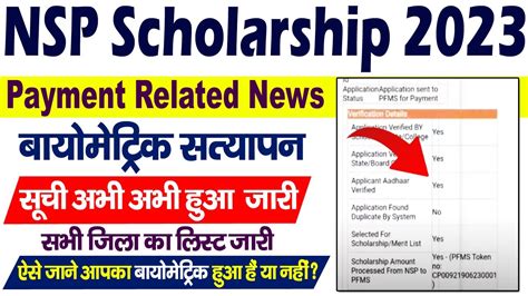 Nsp Scholarship Ka Paisa Kab Milega Nsp Scholarship Payment Nsp Ka