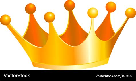 Crown Royalty Free Vector Image Vectorstock