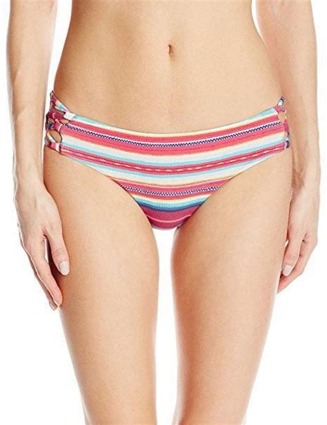 Billabong Women S Baja Babe Lowrider Bikini Bottom Multi Size Small