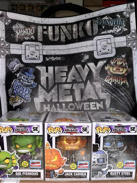 Factory Outlet Price Funko Pop Heavy Metal Halloween Mascots