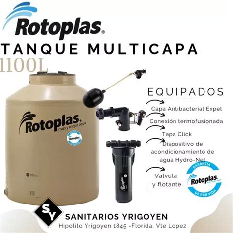 Tanque Rotoplas Multicapa 1100 Litros Equipados En Venta En Vicente