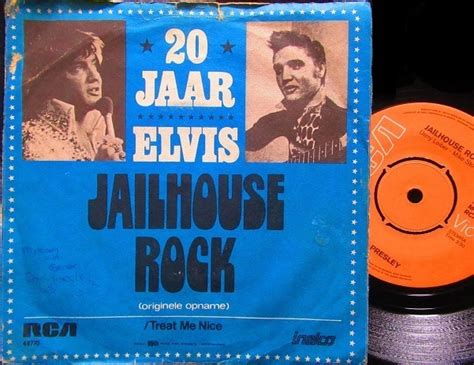 エルヴィス・プレスリーgermany盤★elvis Presley『監獄ロックjailhouse Rock』 Modern