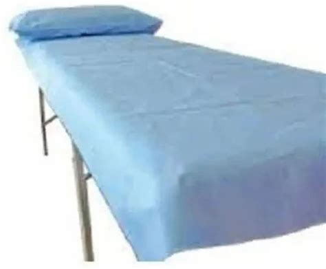 Blue Hospital Disposable Bed Sheet Inch Inch At Rs Piece In