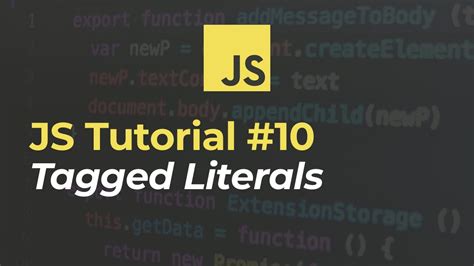 JavaScript Tutorial For Beginners 10 Template Literals YouTube