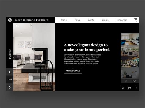 Interior Design Company Portfolio by Johny Choi on Dribbble