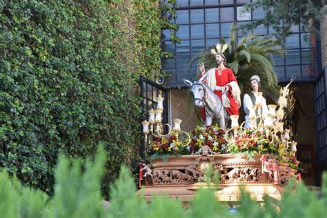 La Borriquita Procesiona Desde La Iglesia Del Carmen De Punta Umbr A