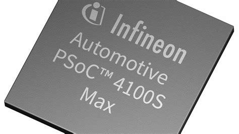 Infineon PSoC Automotive 4100S Max für HMI Anwendungen