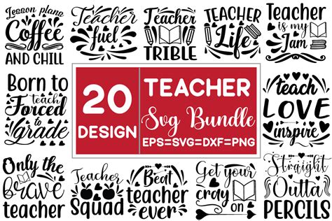 Teacher Svg Bundle Bundle · Creative Fabrica