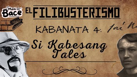 El Filibusterismo Kabanata Si Kabesang Tales Filipino Youtube