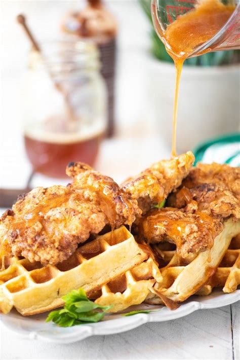 This Easy Southern Style Chicken And Waffles Recipe Is Perfect For