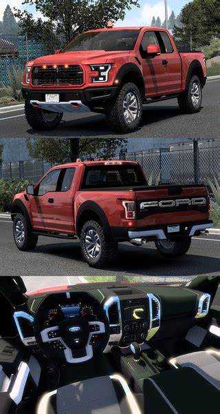 ats: [ATS] FORD F150 RAPTOR 2017 [1.31.X] v 2.2 Trucks Mod für American ...