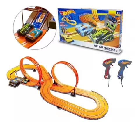 Pista Hot Wheels Deluxe Slot Car Track Set cm Bivolt Frete grátis