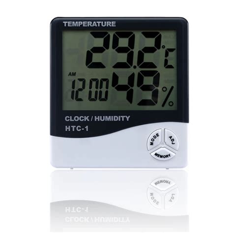 Htc 1 High Accuracy Lcd Digital Thermometer Hygrometer Indoor Electronic Temperature Humidity