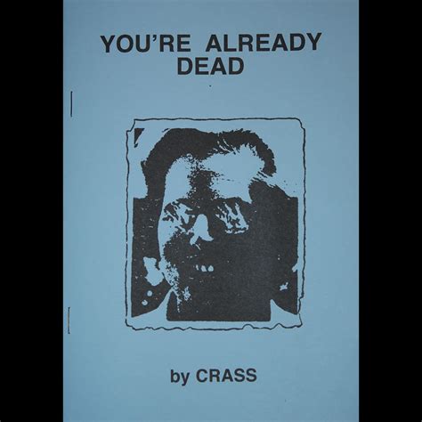 Crass Youre Already Dead Pamphlet Todestrieb