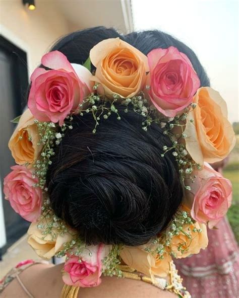 Pin By Preksha Pujara On Indian Low Bun Hair Styles Big Bun Hair