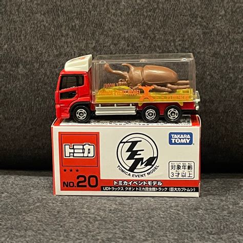 小樂 蝦皮代開發票 日版 Tomica 多美 Tomica No20 昆蟲館貨車 獨角仙 貨櫃車 蝦皮購物