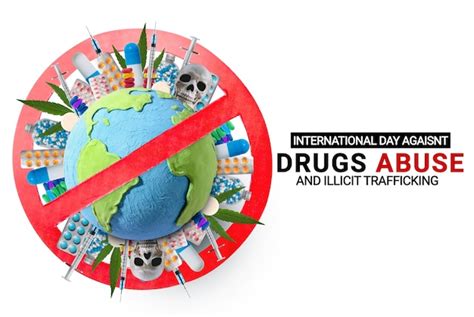 Premium Photo | Drug abuse awareness banner