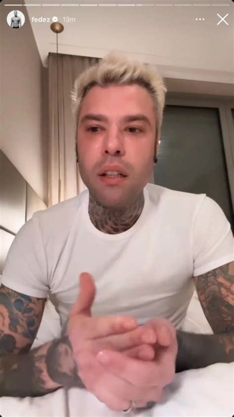 Fedez Rompe El Silencio Y Habla Del Duro Momento Por El Que Atraviesa