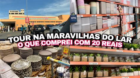 TOUR PELA MARAVILHAS DO LAR COMPRINHAS PARA O LAR 20 REAIS