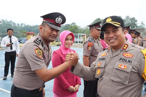 Jelang Tahun Polres Toraja Utara Gelar Upacara Korps Raport