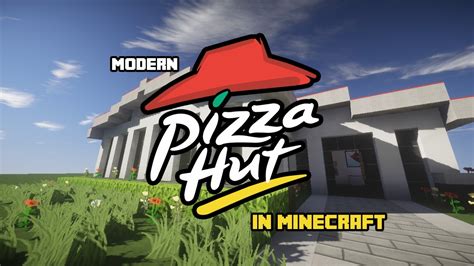 Modern Pizza Hut Restaurant Minecraft Map