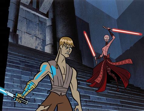 Star Wars Clone Wars Miniseries Sketch Move Animation