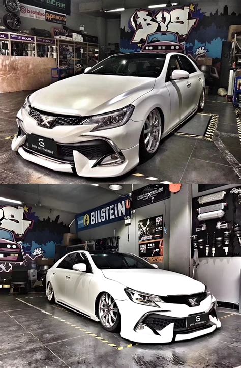 Car Body Kits For Toyota Reiz Upgrade Mark X Reiz Front