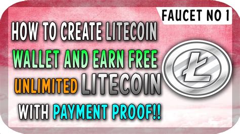 How To Create Litecoin Wallet And Earn Free Unlimited Litecoin From