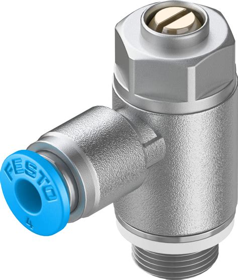 One-way flow control valve GRLZ-1/8-QS-4-D | Festo USA