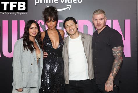 Ella Balinska Displays Her Sexy Tits At The Run Sweetheart Run Premiere In La Photos