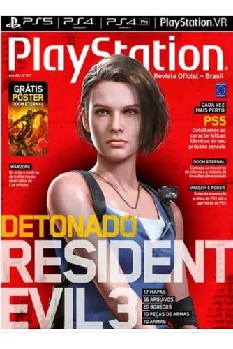 Revista Playstation Detonado Resident Evil N Mercadolivre