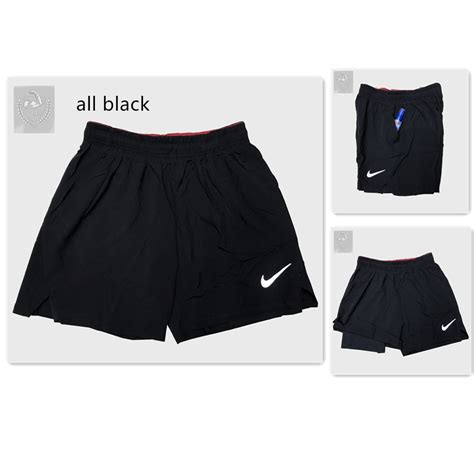 18027 Nike Shorts Mens 2in1 Running Shorts Dri Fit Shorts For Men