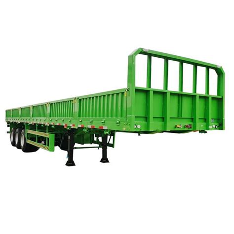 Ton Drop Side Trailer Tri Axle Dropside Trailer For Sale