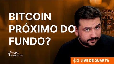 Bitcoin Pr Ximo Do Fundo An Lise Do Btc Eth Dxy Nasdaq Spx Youtube