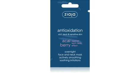 Recensione Di Ziaja Acai Berry Maschera Notte Viso Notino It